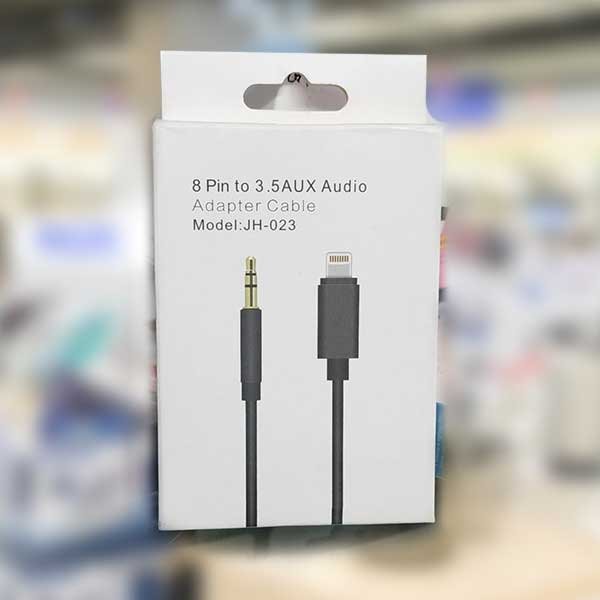 Lightning to 3.5mm AUX Audio Adapter Cable - Model JH-023