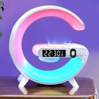 LED-Wireless Charging Speaker RGB with Atmosphere Lamp