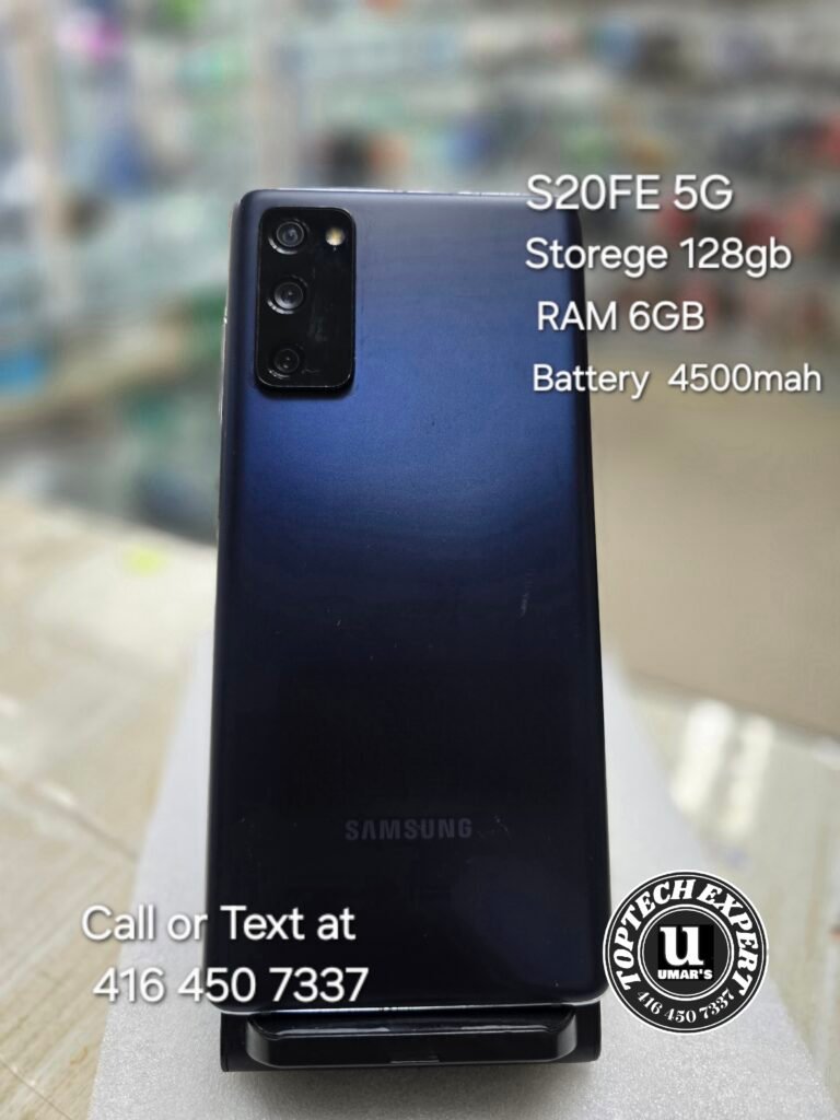 Samsung S20FE 5G
128gb